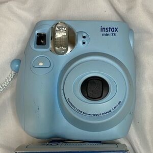 Fujifilm instax mini 75 in shade blue